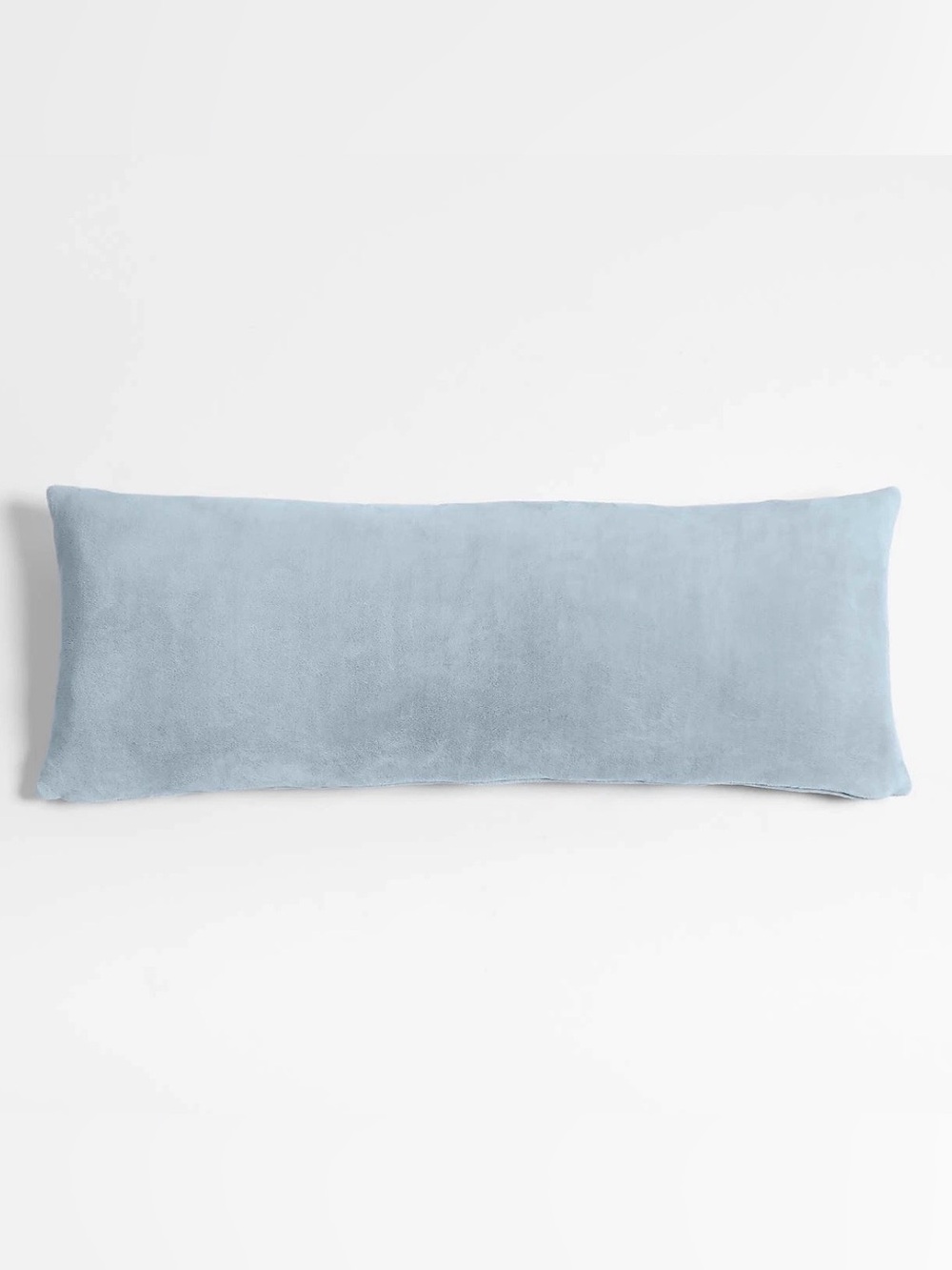 Crate & Barrel Body Pillow Cover 54x20 Light Blue NWT Sealed
